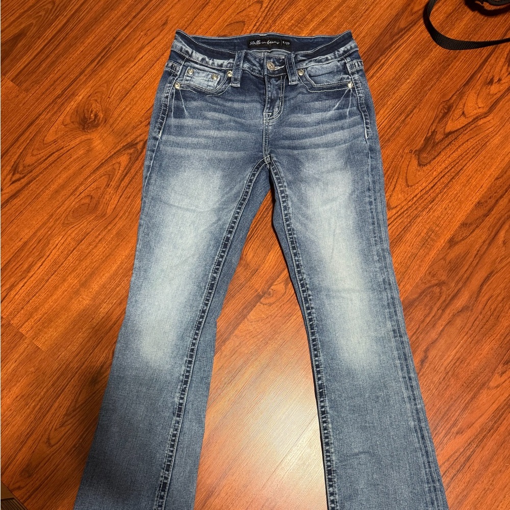 Classic Blue Flare Jeans for Women